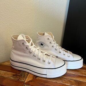 Converse Women's High-Top Sneakers - Cream